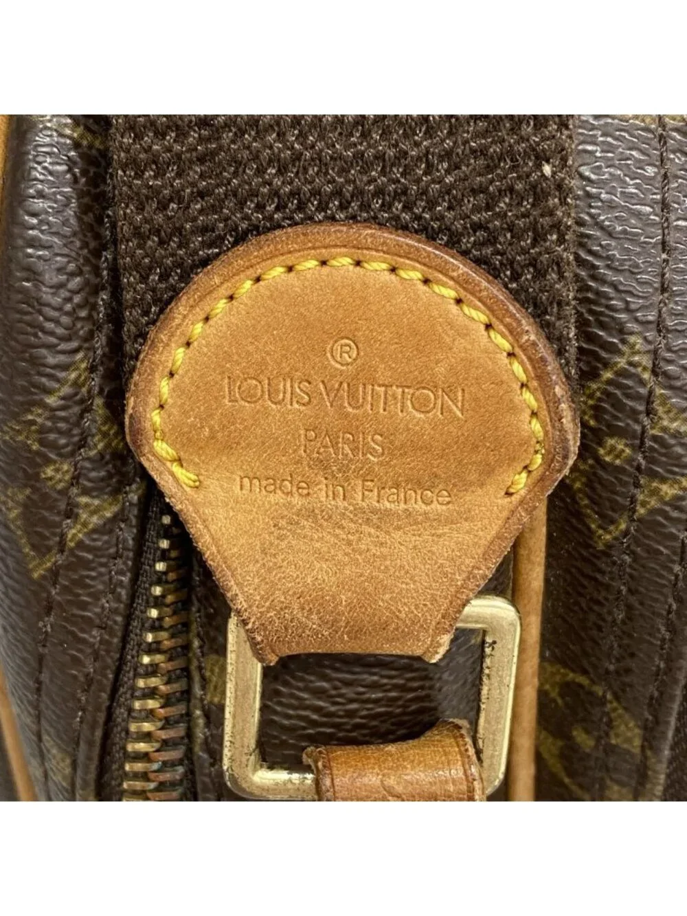 Louis Vuitton Shoulder Bag Monogram Reporter PM Brown